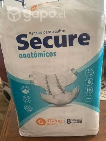 Pañales adulto mayor, secure