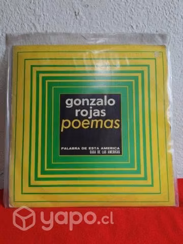 Vinilo Gonzalo Rojas-Poemas