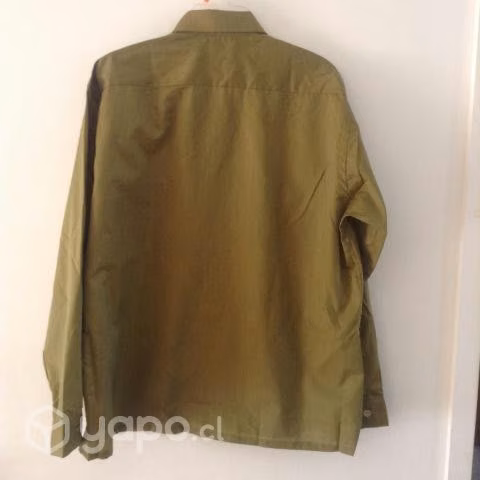 Camisa Verde para Hombre Marca Custom Crafted Pla