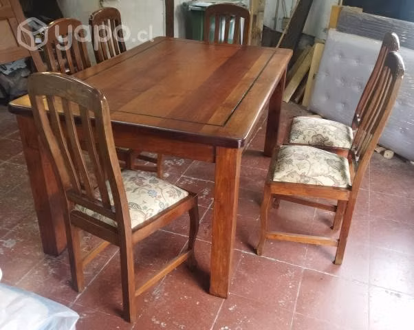 Comedor de Roble 6 sillas