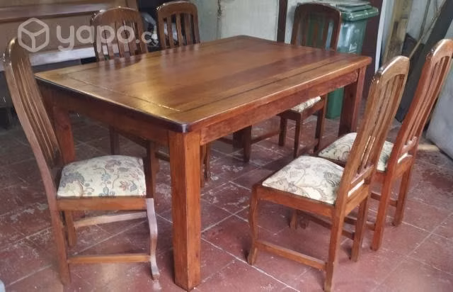 Comedor de Roble 6 sillas