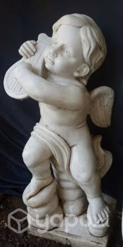 Bella escultura en marmol * Querubin