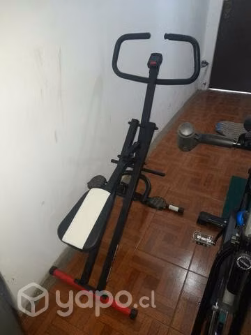 Maquinas de ejercicio son 3 ,,