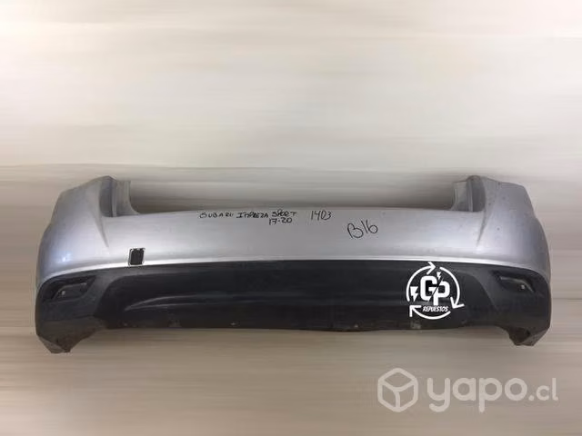 Subaru Impreza Sport 2017 2020 Parachoque Trasero