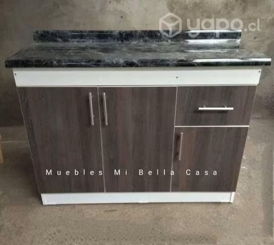 Base para cocina cubierta posformada