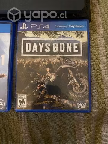 PS4 usado con 4 juegos