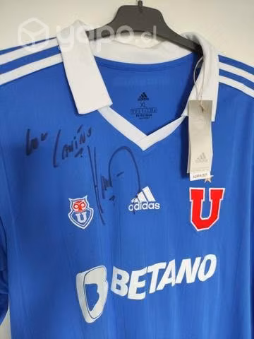 Camiseta UCH 22/23 firmada por Johnny Herrera - Imagen 3