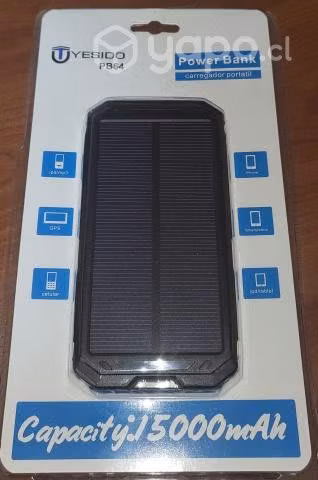 Cargador portatil Solar
