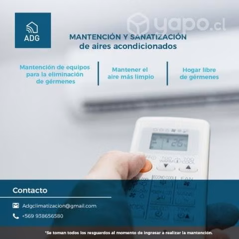 Mantencion equipos de aire acondicionado
