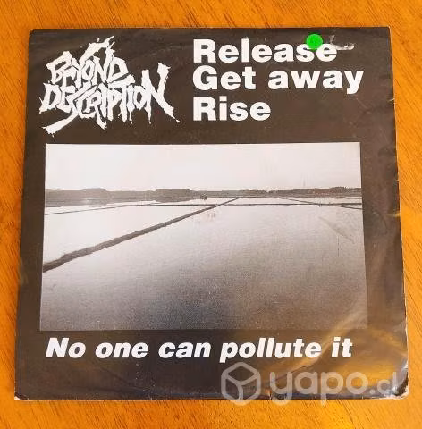 Vinilo Split 7" Beyond Description / Boot Down the