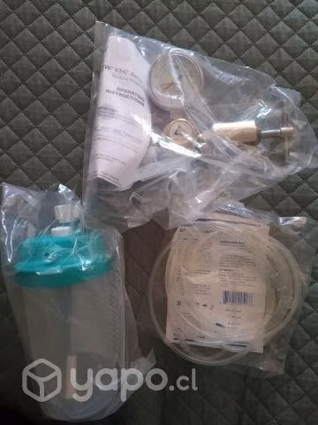 Cilindro oxigeno transporte completo