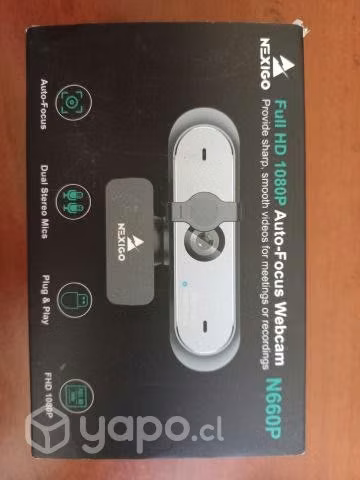 Webcam N660P Full HD 60FPS AUTOFOCUS