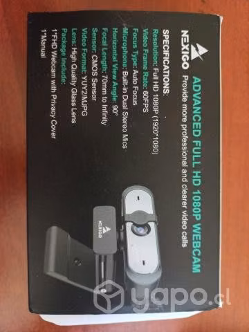 Webcam N660P Full HD 60FPS AUTOFOCUS - Imagen 2