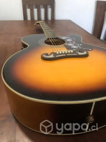 Guitarra E/A Epiphone Ej200 Ce - Imagen 6