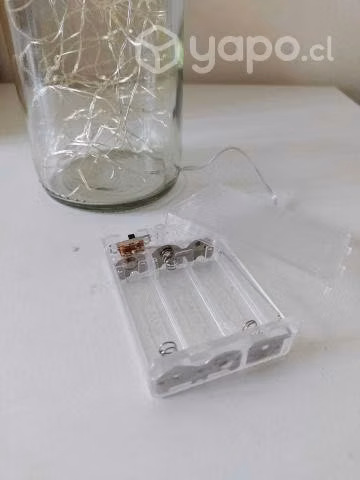 Lámpara de Botellas Recicladas