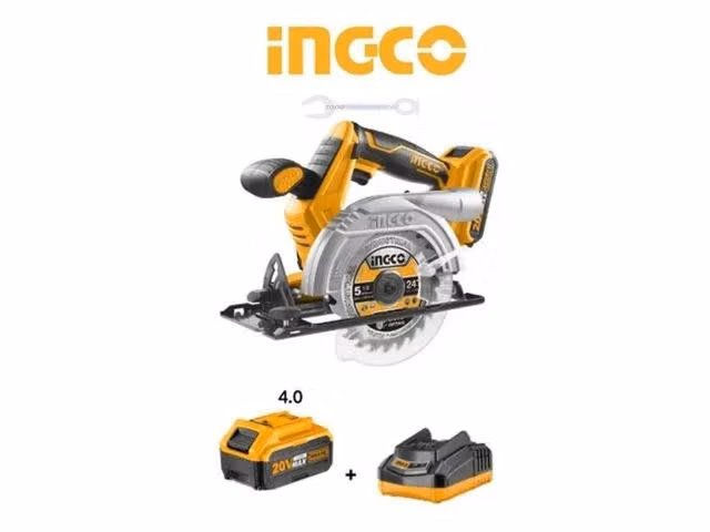 Sierra Circular 20volt, 6 1/2 , 165mm Ingco