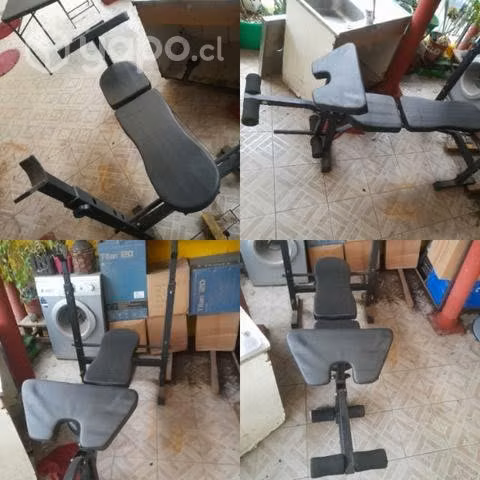 Bancas homegym multifuncionales