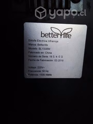 Calefactor infrarrojo Wifi inteligente