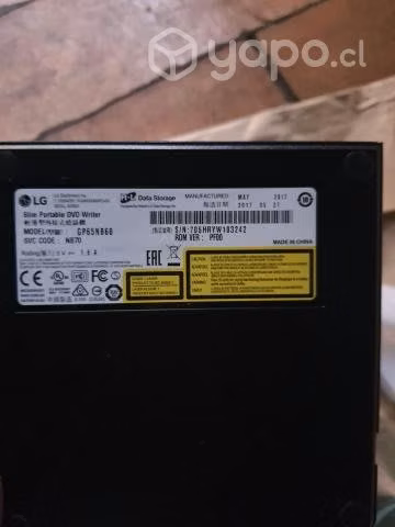 Lector dvd externo