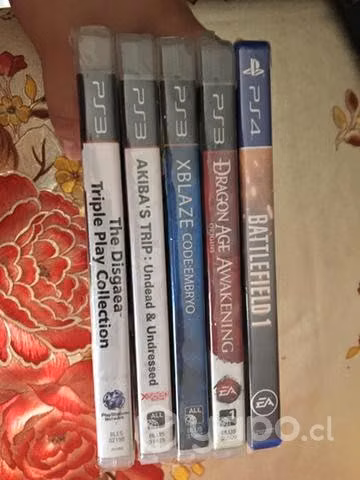 Juegos PS3 y ps4