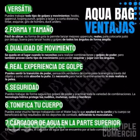 SACO DE BOXEO AGUA Nueva versión WATER BAG AQUABAG