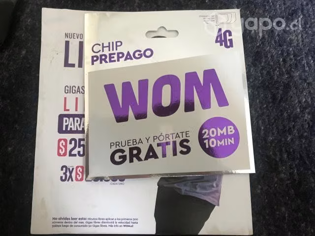 SIM chip WOM
