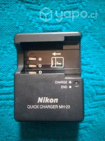 Nikon adaptador mh-23 quick charger