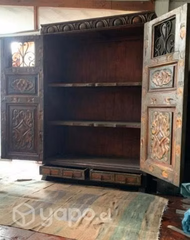 Mueble Bar madera antigüedad - Imagen 2