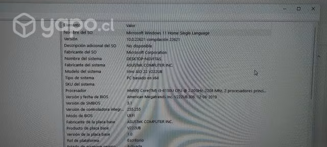Computador de escritorio marca Asus - Imagen 3