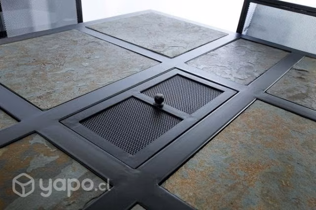 Mueble De Terraza Juego De Comedor Fierro Con Bras