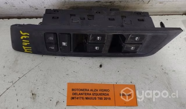 Botonera Alza Vidrio Delantera Izquierda (MT4175)
