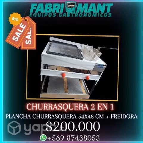 Churrasqueras 2 en 1