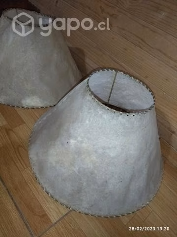 Pantallas cuero crudo