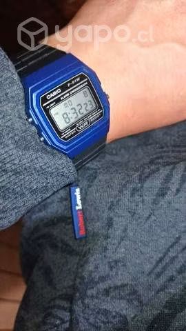 Reloj Casio vintage azul