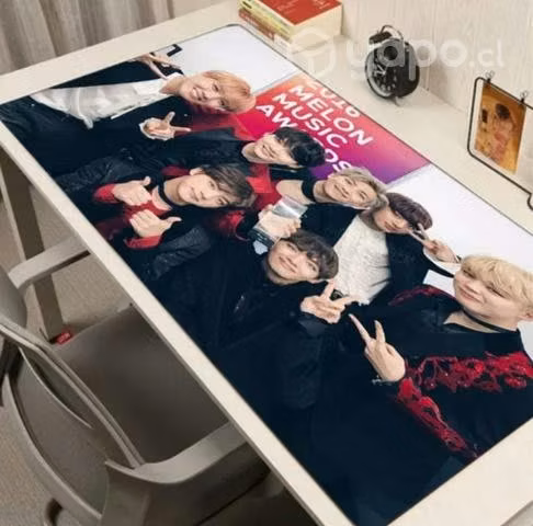 Mousepad diseño BTS tamaño XL - Imagen 4