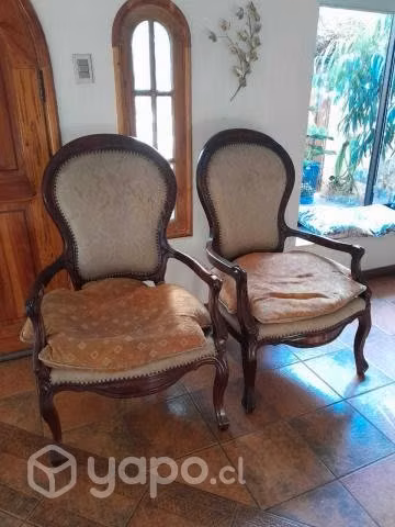 Sitiales madera caoba