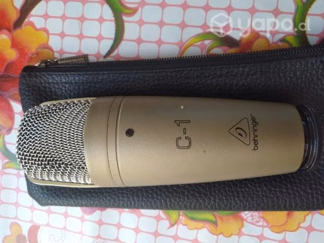 Mic condensador equalizador limitador y conpresor