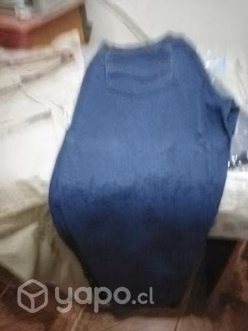 Pantalones de gabardina y Bluyin
