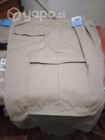 Pantalones de gabardina y Bluyin