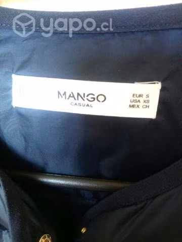 Parka Mango azul marina talla XS / S - Imagen 4