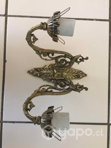 Lámparas de bronce