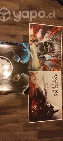 Pósters de juegos y anime