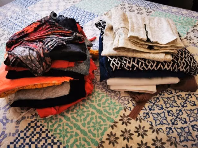Lote de ropa usada en buen estado
