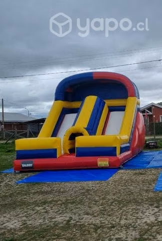 Tobogán inflable