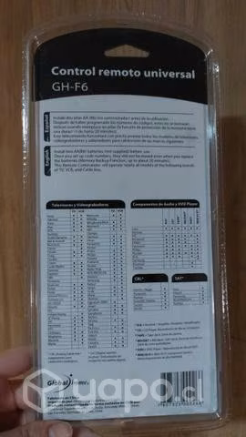 Control remoto universal