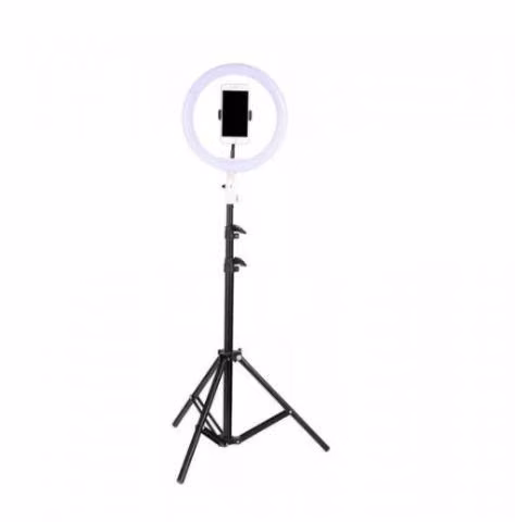Aro De Luz Led 26 Cms 2 Mts Con Tripode+envio