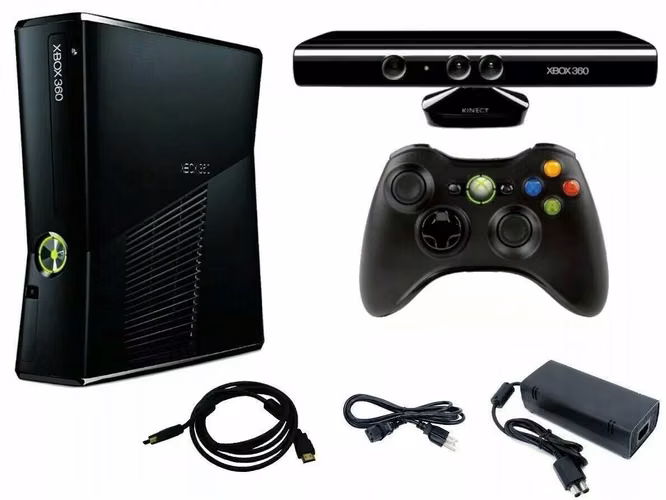 Xbox 360 + Kinect + 1 Mando + 15 Juegos