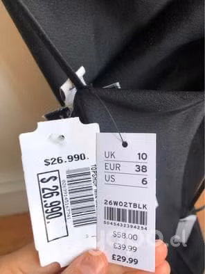 Vestido TOPSHOP talla 38 NUEVO