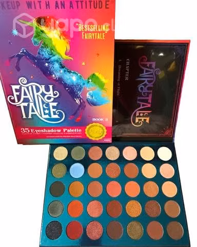 Paletas sombras book rude