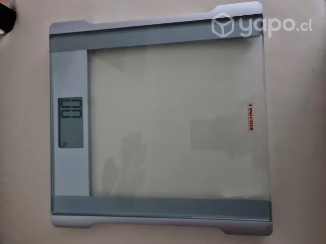Balanza soehnle transparente con gris